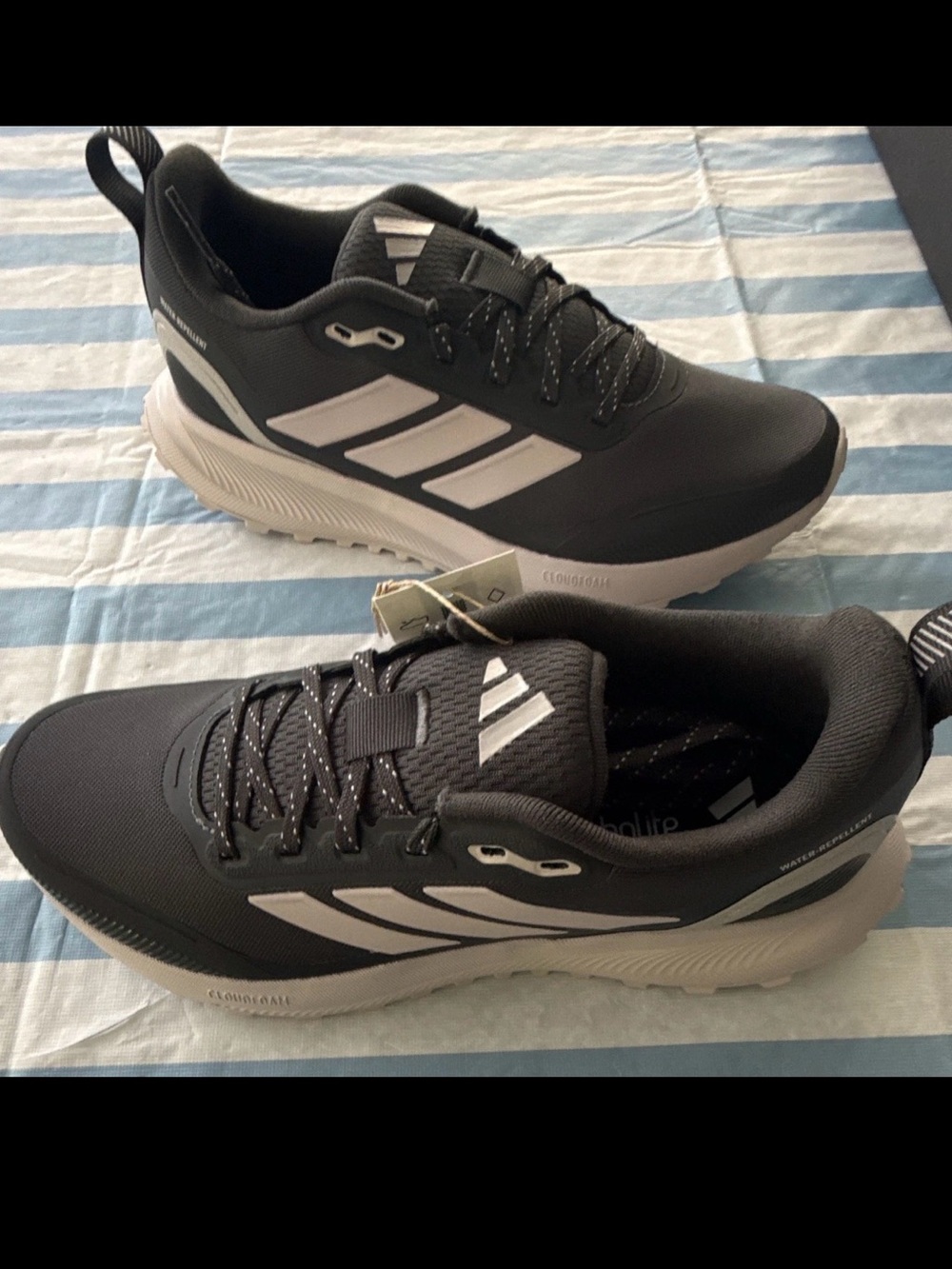 Adidas Runfalcon 5 TR Black Running Shoes 6.5W 5.5M